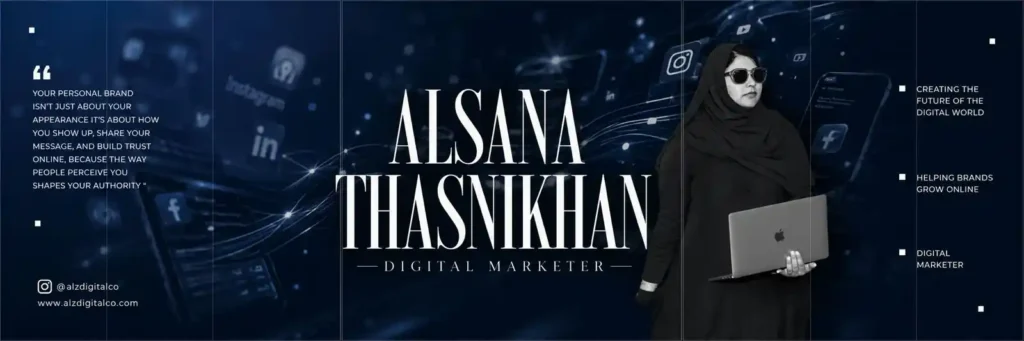 FREELANCE DIGITAL MARKETER STAND WITH MACBOOK